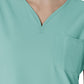 Women's Three-Pocket Y-Neck Dolman Scrub Top