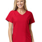 Women's Two-Pocket Y-Neck Wrap Top