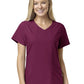 Women's Two-Pocket Y-Neck Wrap Top