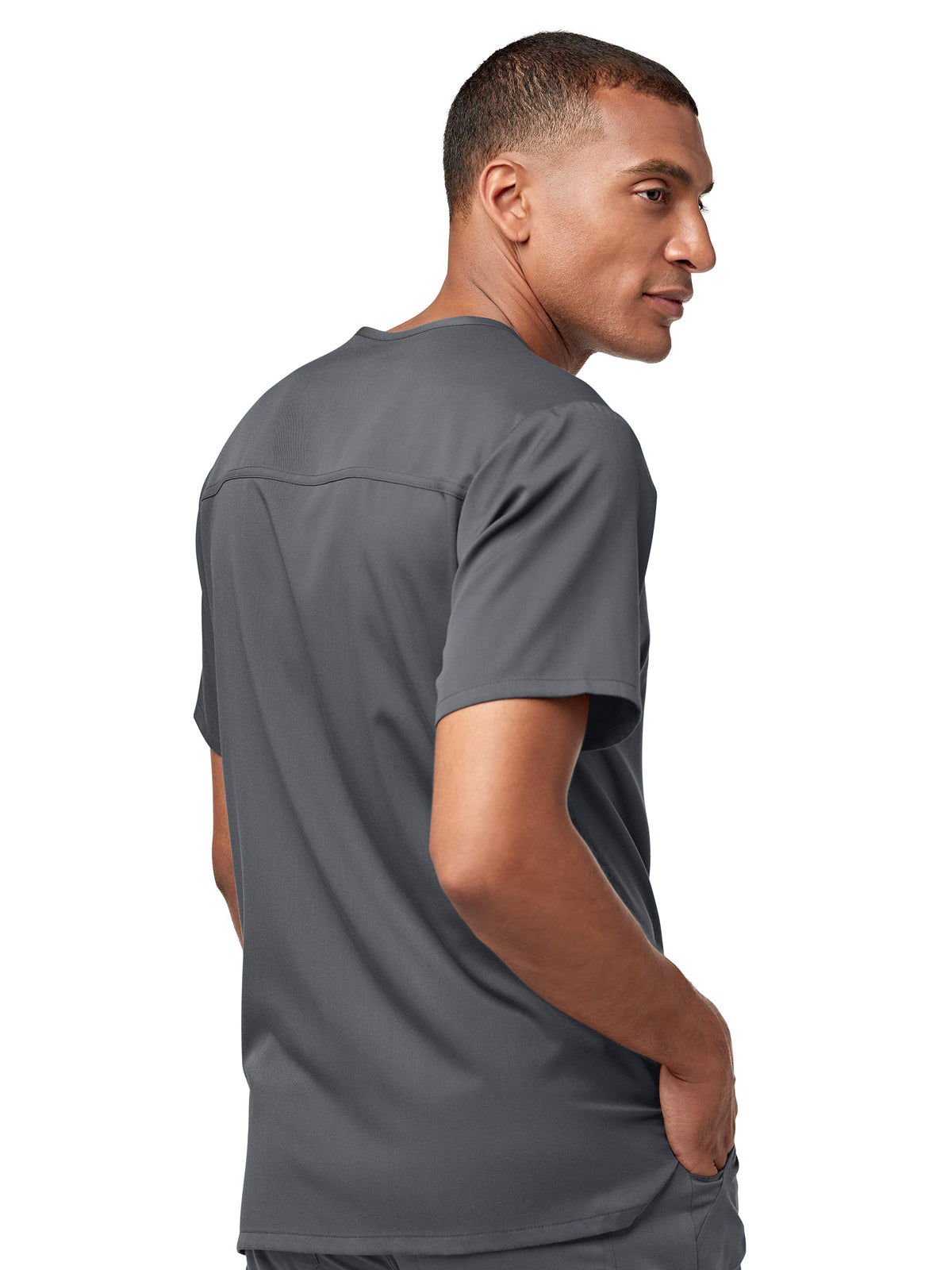 Men's Six-Pocket Multi-Pocket V-Neck Top