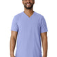 Men's V-Neck Five-Pocket Top - 6834 - Ceil Blue