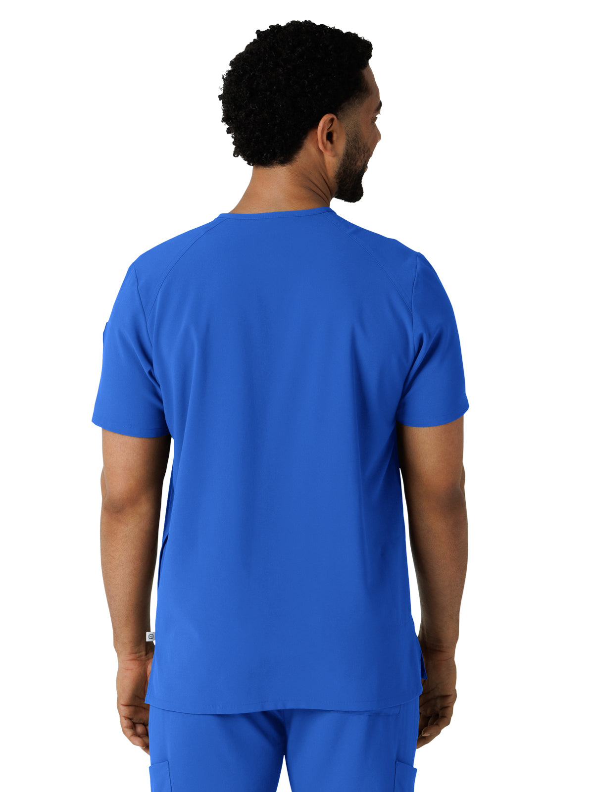 Men's V-Neck 5-Pocket Scrub Top