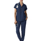 Women’s Two-Pocket Flex-n-Reach Collared Scrub Top