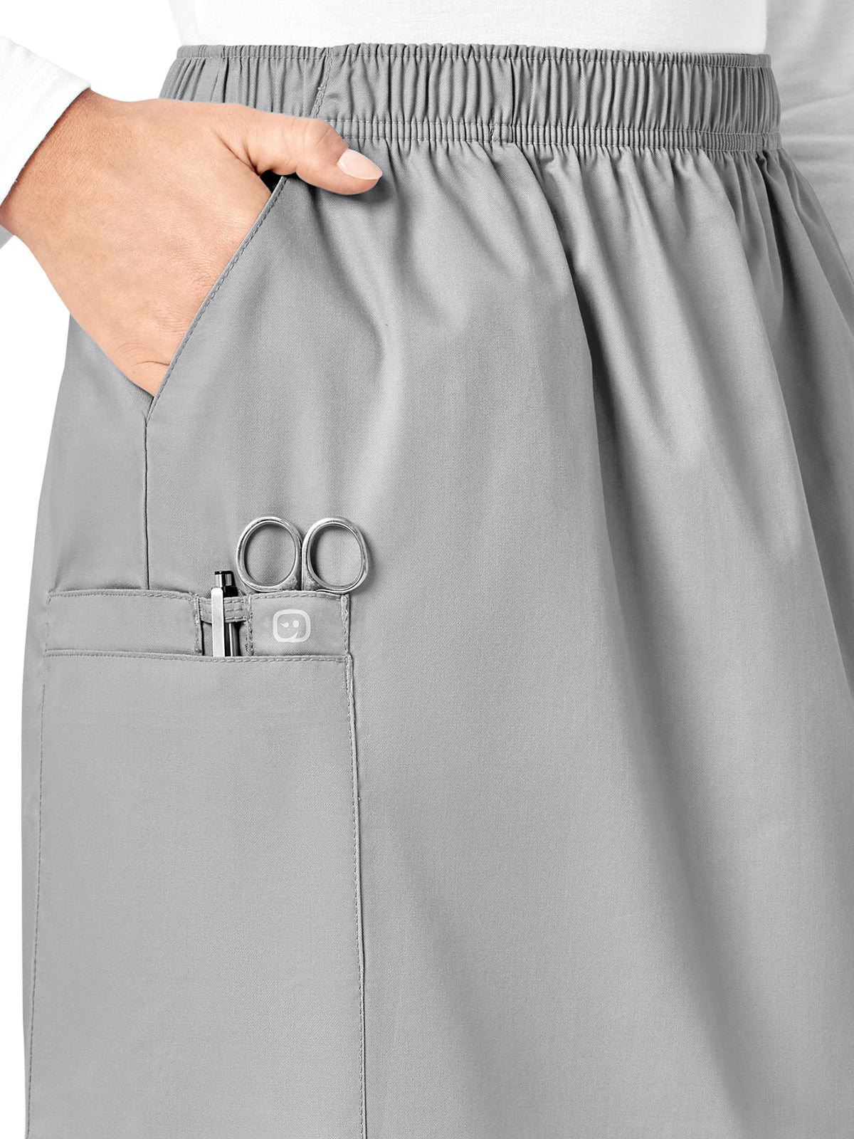 Women's Five-Pocket Pull On Cargo Skirt