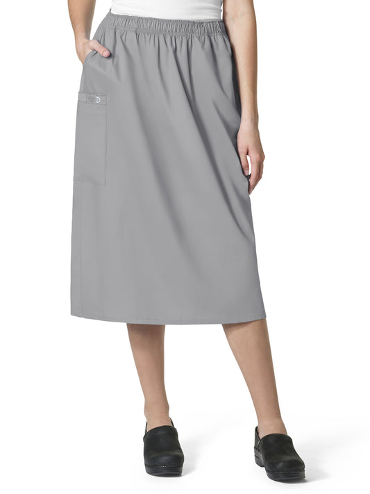 Women's Five-Pocket Pull On Cargo Skirt