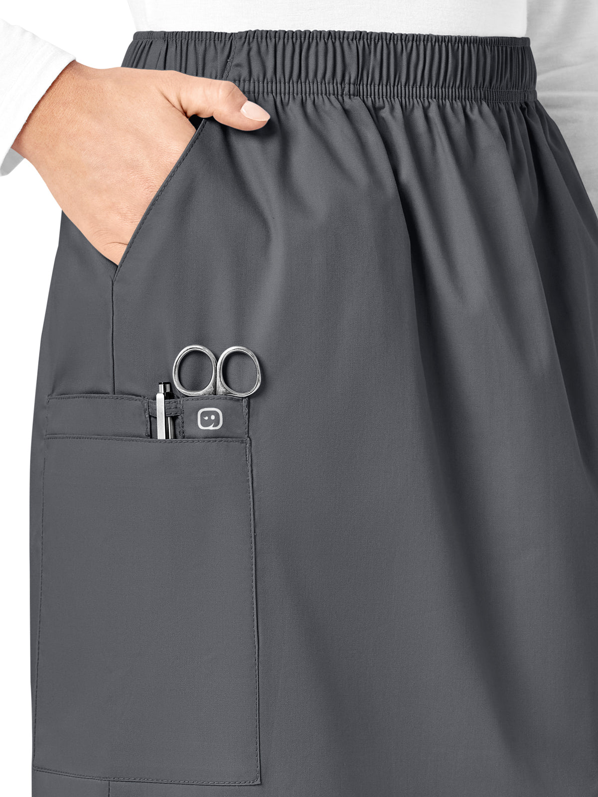 Women's Five-Pocket Pull On Cargo Skirt