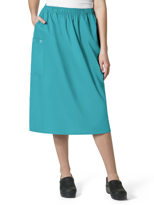 Women's Five-Pocket Pull On Cargo Skirt