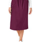 Women's Five-Pocket Pull On Cargo Skirt - 701 - Wine