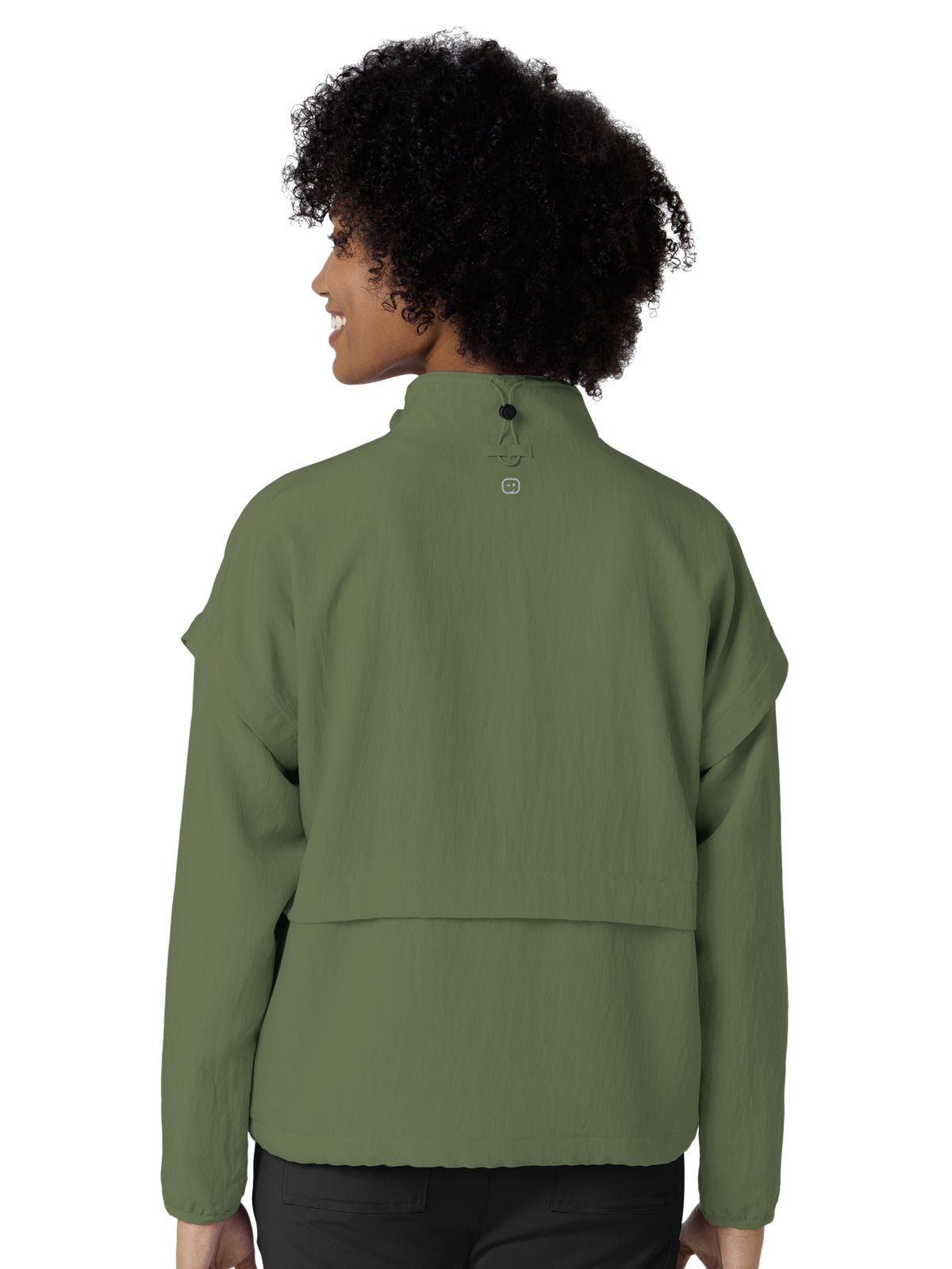 Women's Four-Pocket BreezeBreaker Scrub Jacket