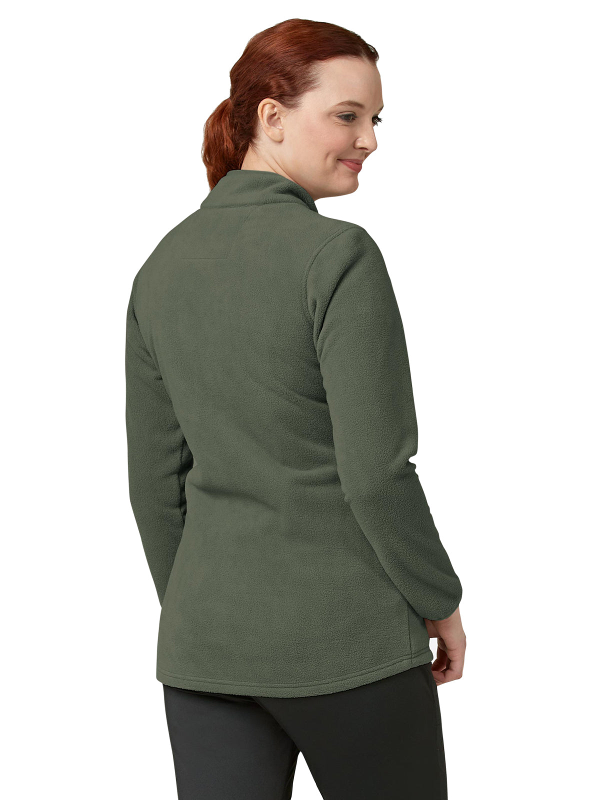 Women's Seven-Pocket Micro Fleece Zip Jacket