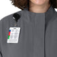 Women's Six-Pocket Packable Scrub Jacket