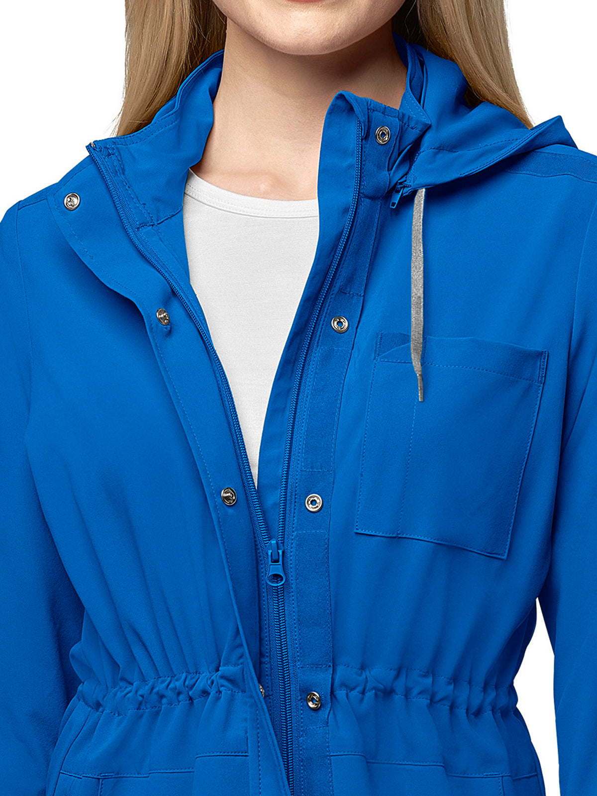 Women's Five-Pocket Convertible Hood Jacket