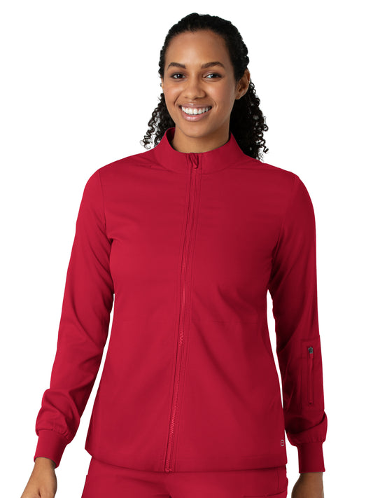 Women's Four-Pocket Warm-Up Jacket