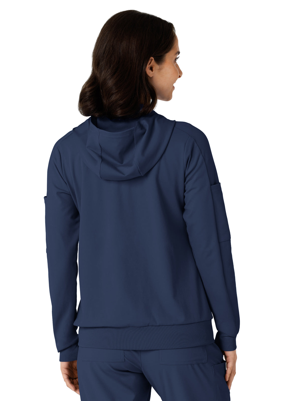 Knit Women’s Four-Pocket Zip Hoodie