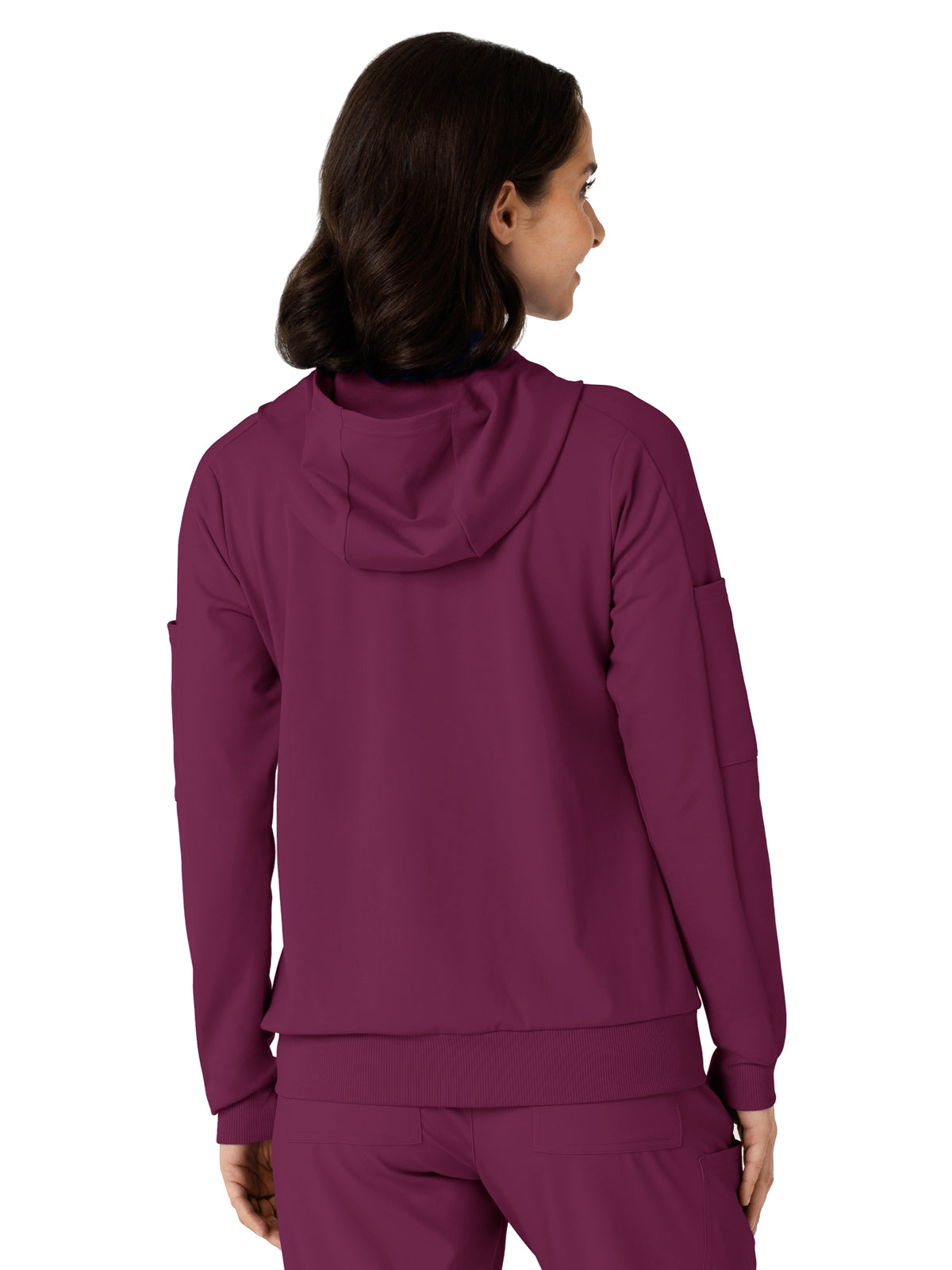 Knit Women’s Four-Pocket Zip Hoodie