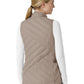 Women's Six-Pocket Quilted Scrub Vest