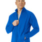 Men's Fleece Full Zip Scrub Jacket