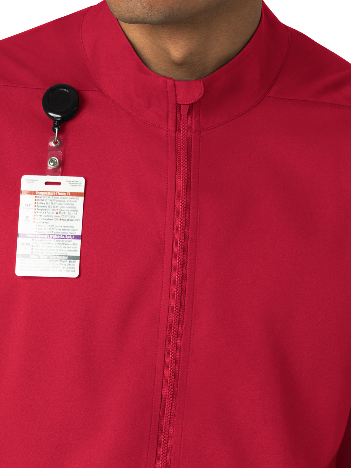 Men's Four-Pocket Warm-Up Jacket