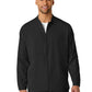 Men's Three-Pocket Zip-Front Warm-Up Scrub Jacket