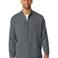 Men's Three-Pocket Zip-Front Warm-Up Scrub Jacket