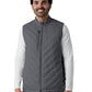 Men's Six-Pocket Quilted Scrub Vest