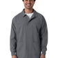 Men’s Four-Pocket Scrub Shirt Jacket - 8380 - Pewter