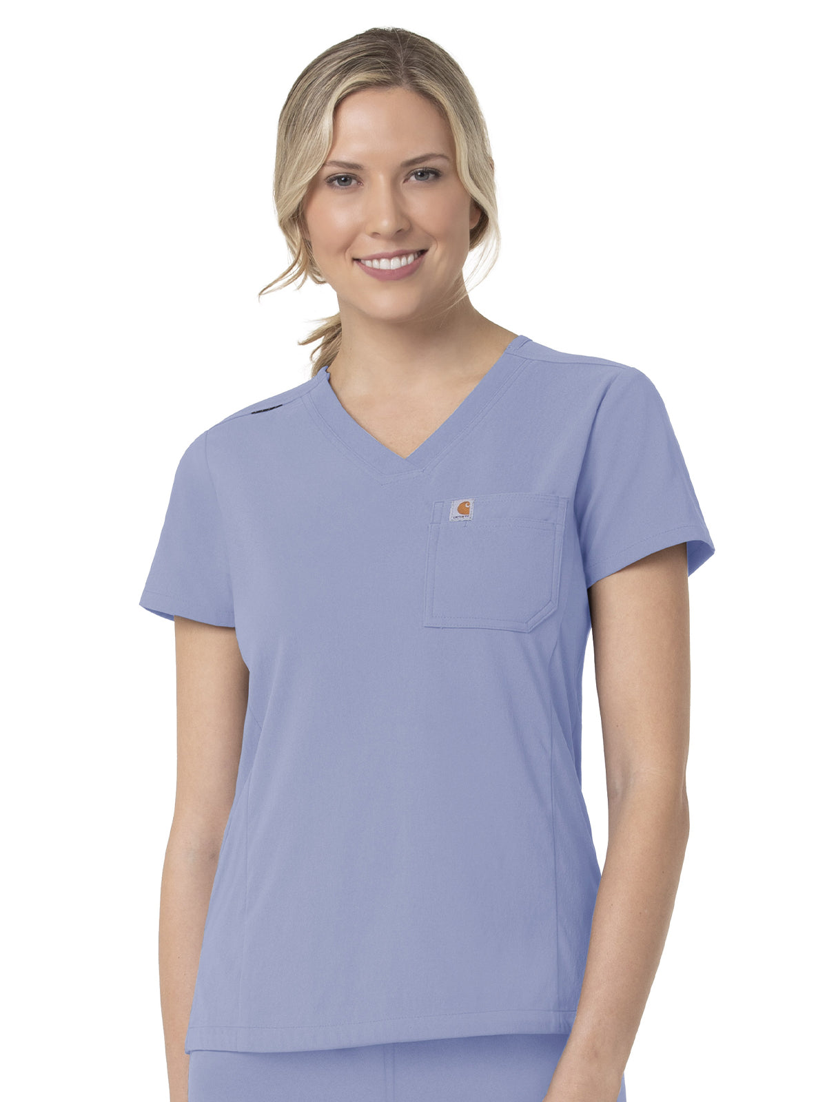 Women's Two-Pocket V-Neck Top