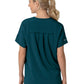 Women's Four-Pocket Oversized V-Neck Scrub Top