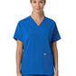 Women's Four-Pocket Oversized V-Neck Top - C13110 - Royal