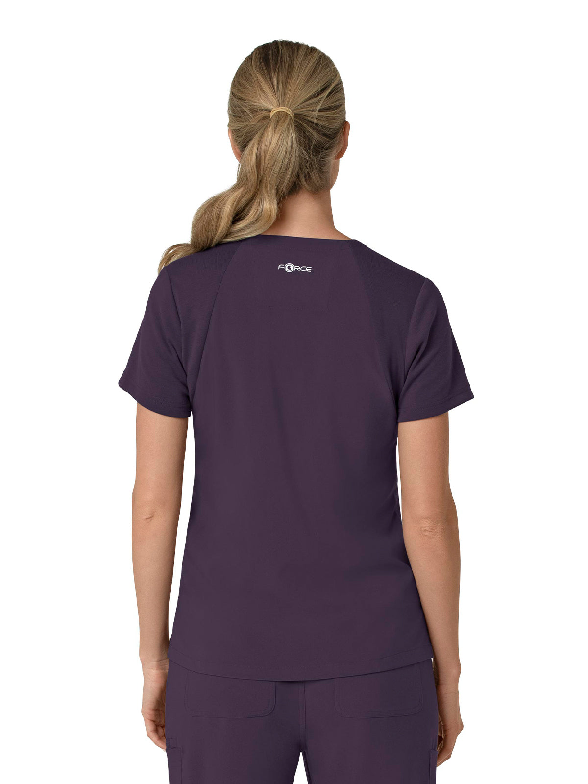 Women's Three-Pocket Flex Panel V-Neck Scrub Top