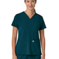 Women's Three-Pocket Flex Panel V-Neck Scrub Top