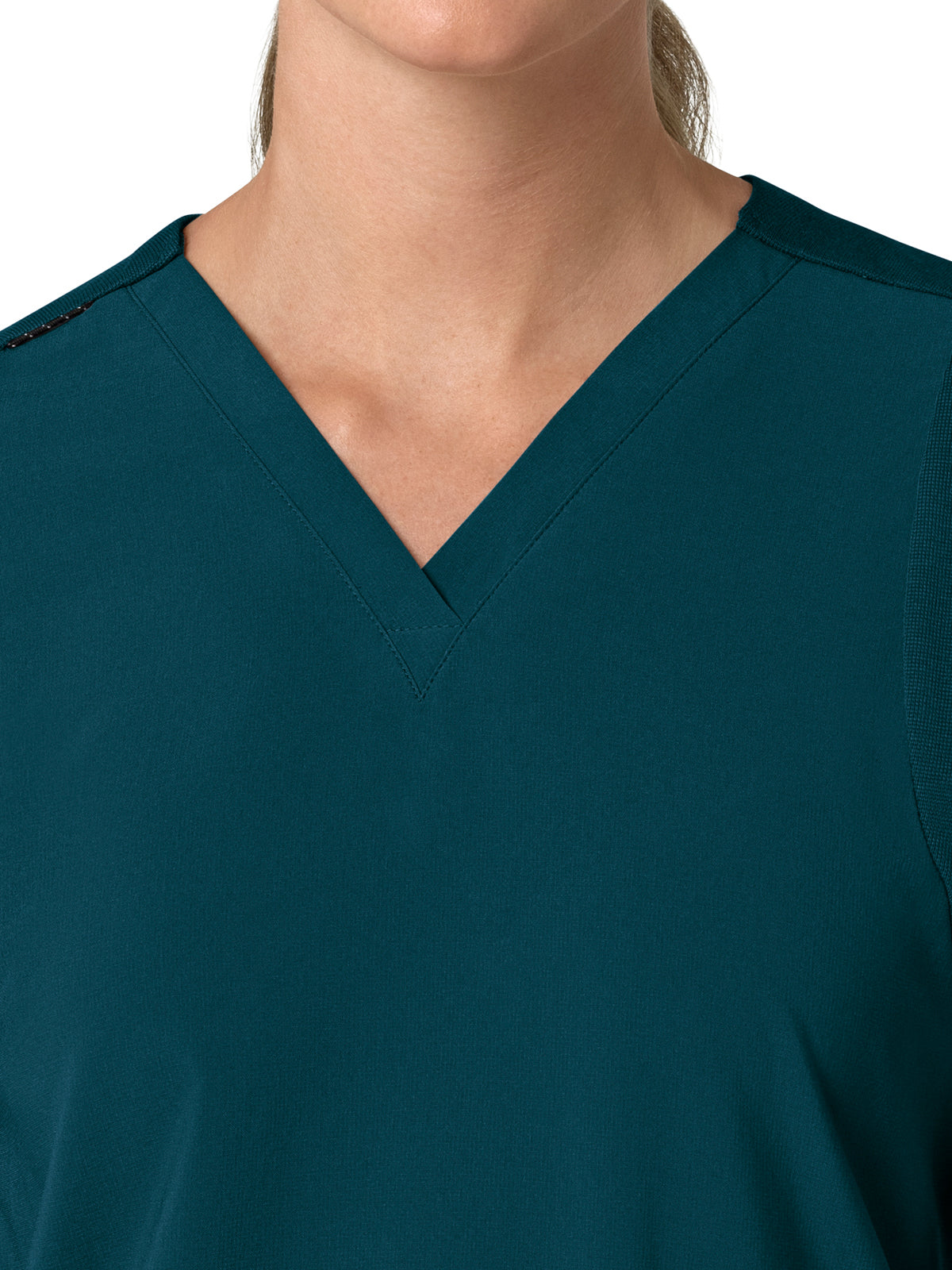 Women's Three-Pocket Flex Panel V-Neck Top