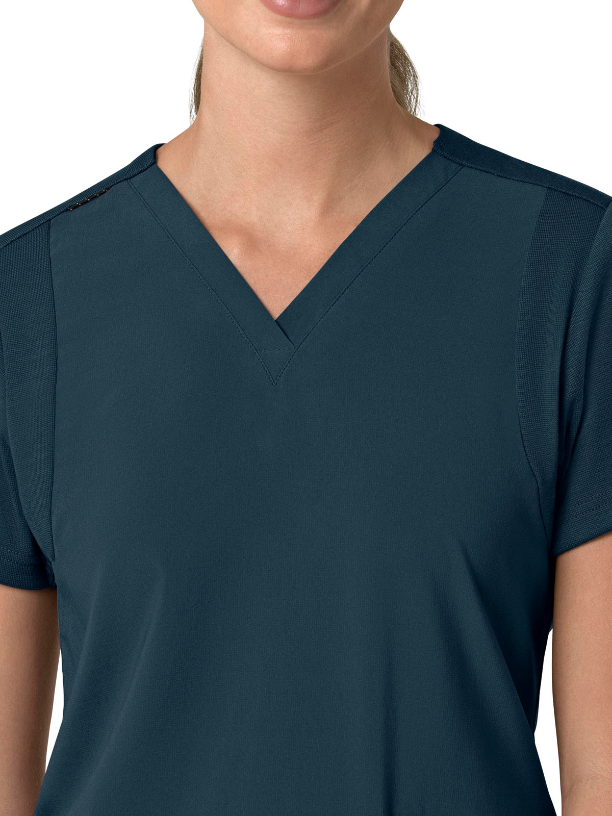 Women's Three-Pocket Flex Panel V-Neck Top