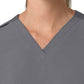 Women's Three-Pocket Flex Panel V-Neck Scrub Top