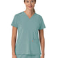 Women's Three-Pocket Flex Panel V-Neck Scrub Top