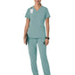 Women's Three-Pocket Flex Panel V-Neck Scrub Top