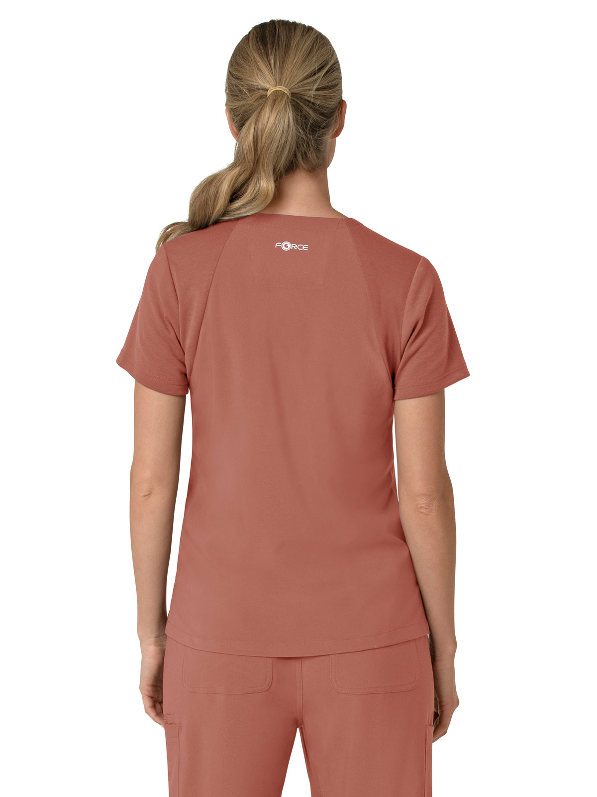 Women's Three-Pocket Flex Panel V-Neck Scrub Top