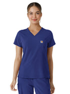 Women's One-Pocket Tuck-In Top - C13410 - Galaxy Blue