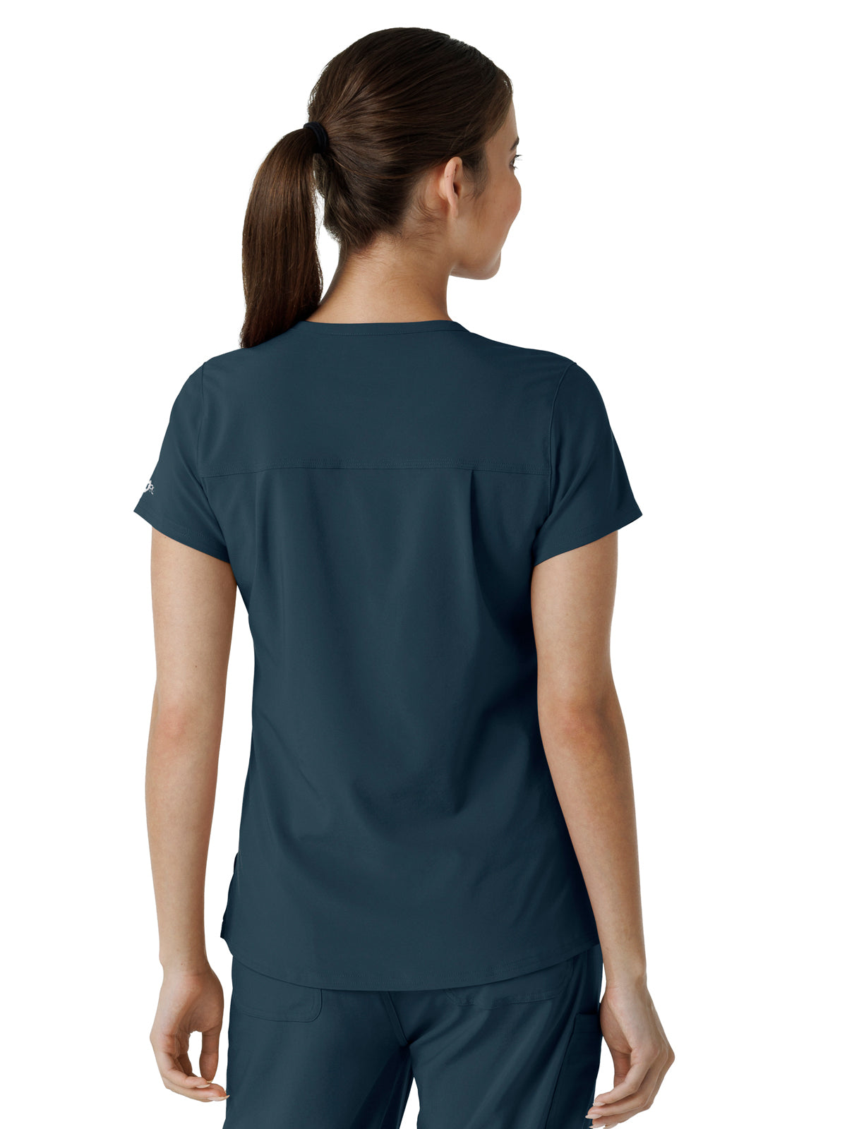 Women's One-Pocket Tuck-In Scrub Top