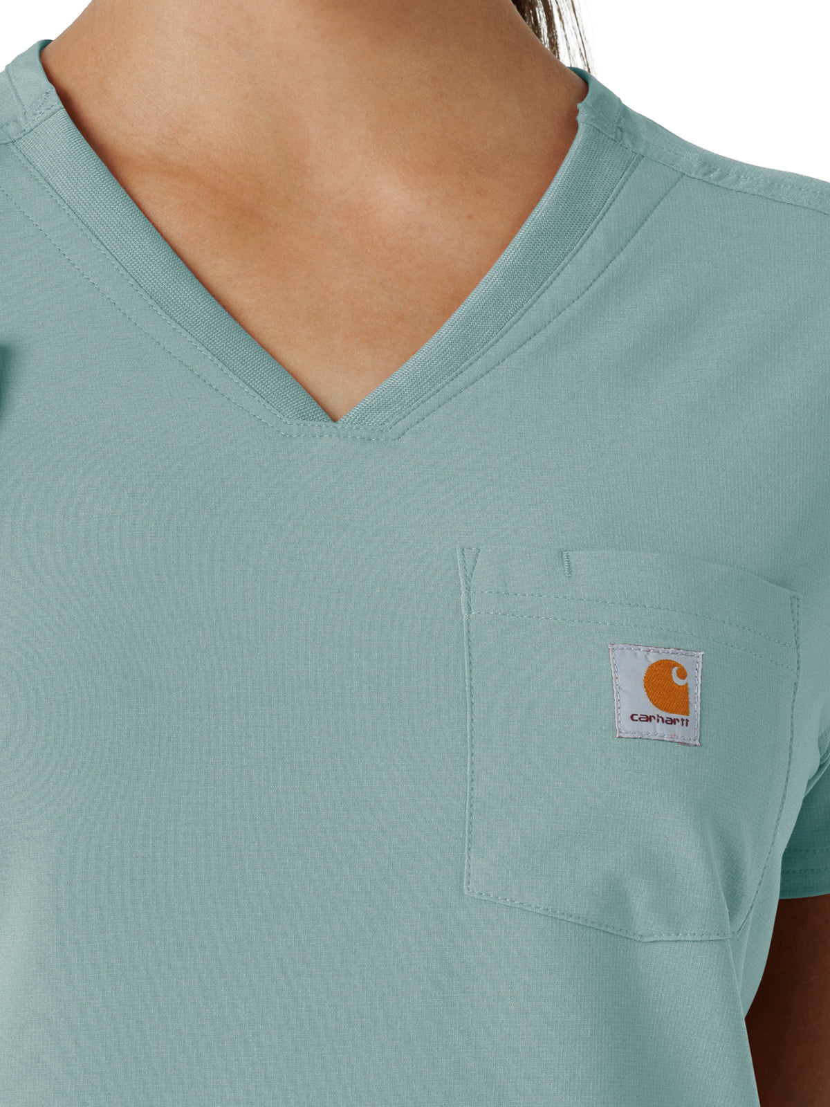 Women's One-Pocket Tuck-In Scrub Top