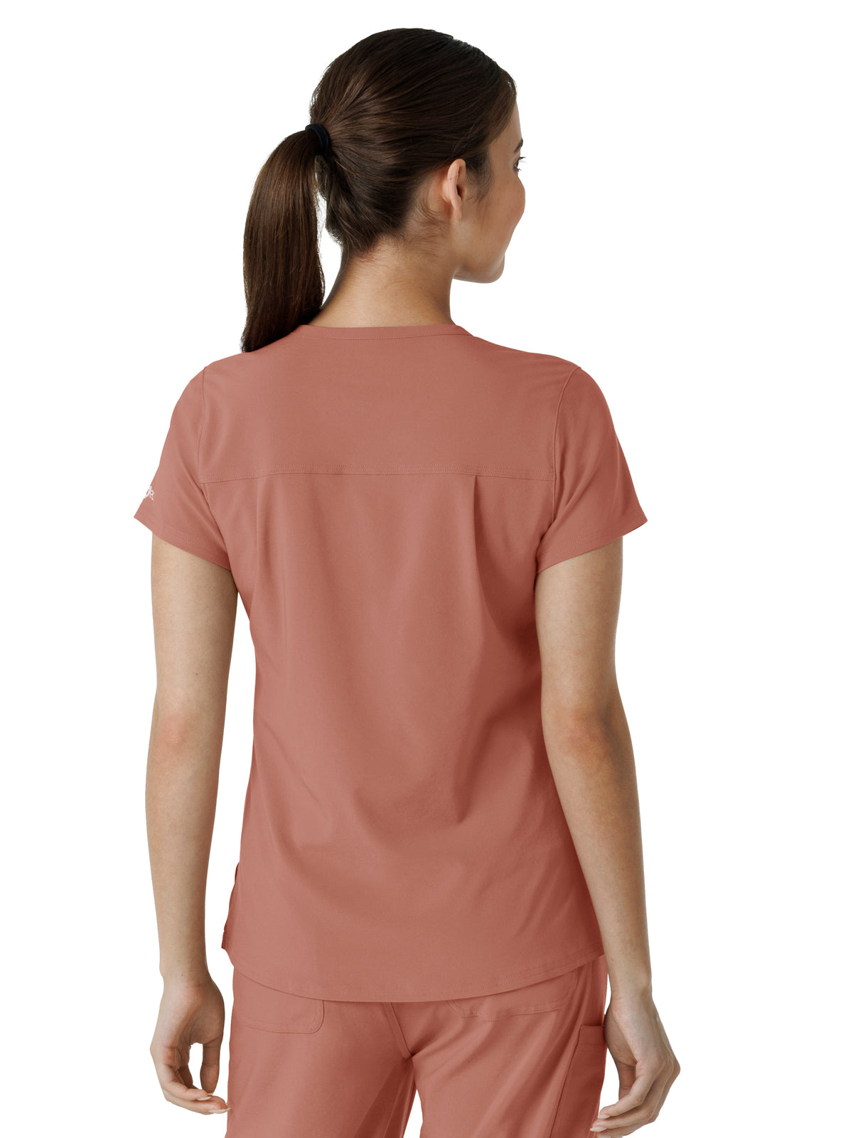 Women's One-Pocket Tuck-In Scrub Top