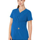Women's Four-Pocket Henley Maternity Top - C14113 - Royal