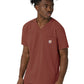 Men's Three-Pocket V-Neck Scrub Top