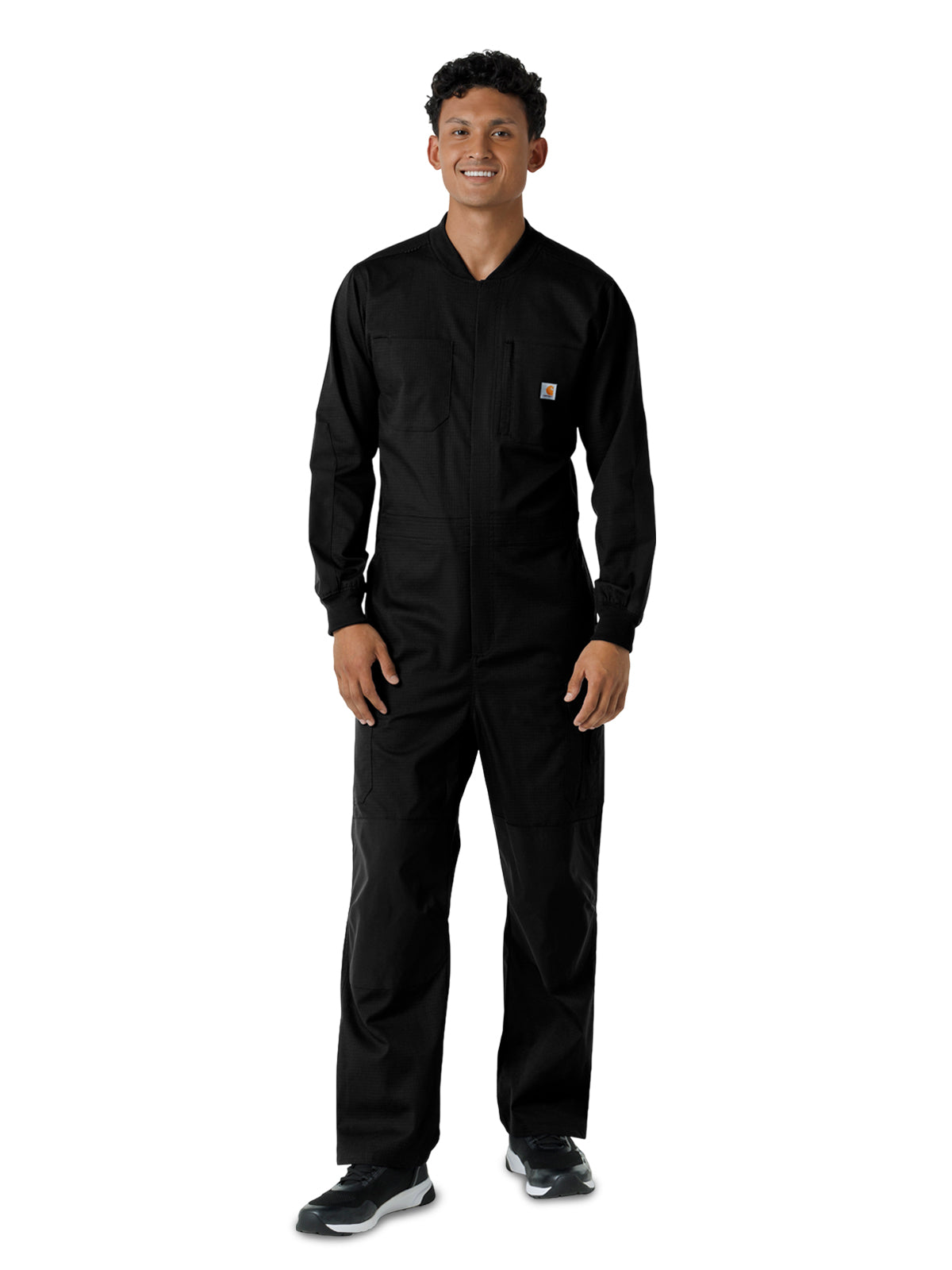 Men's Eleven-Pocket Ripstop Coveral - C22418 - Black