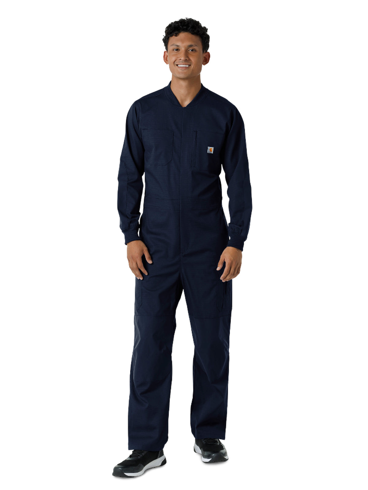 Men's Eleven-Pocket Ripstop Coveral - C22418 - Dark Navy