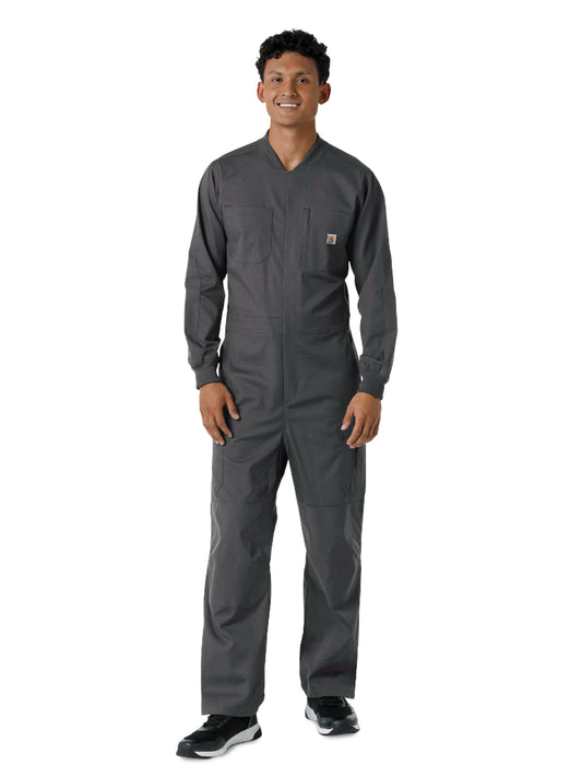 Men's Eleven-Pocket Ripstop Coveral - C22418 - Pewter