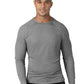 Men's Performance Long Sleeve Tee - C32009 - Grey Heather