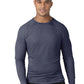 Men's Performance Long Sleeve Tee - C32009 - Navy Heather