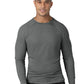Men's Performance Long Sleeve Tee - C32009 - Pewter Heather