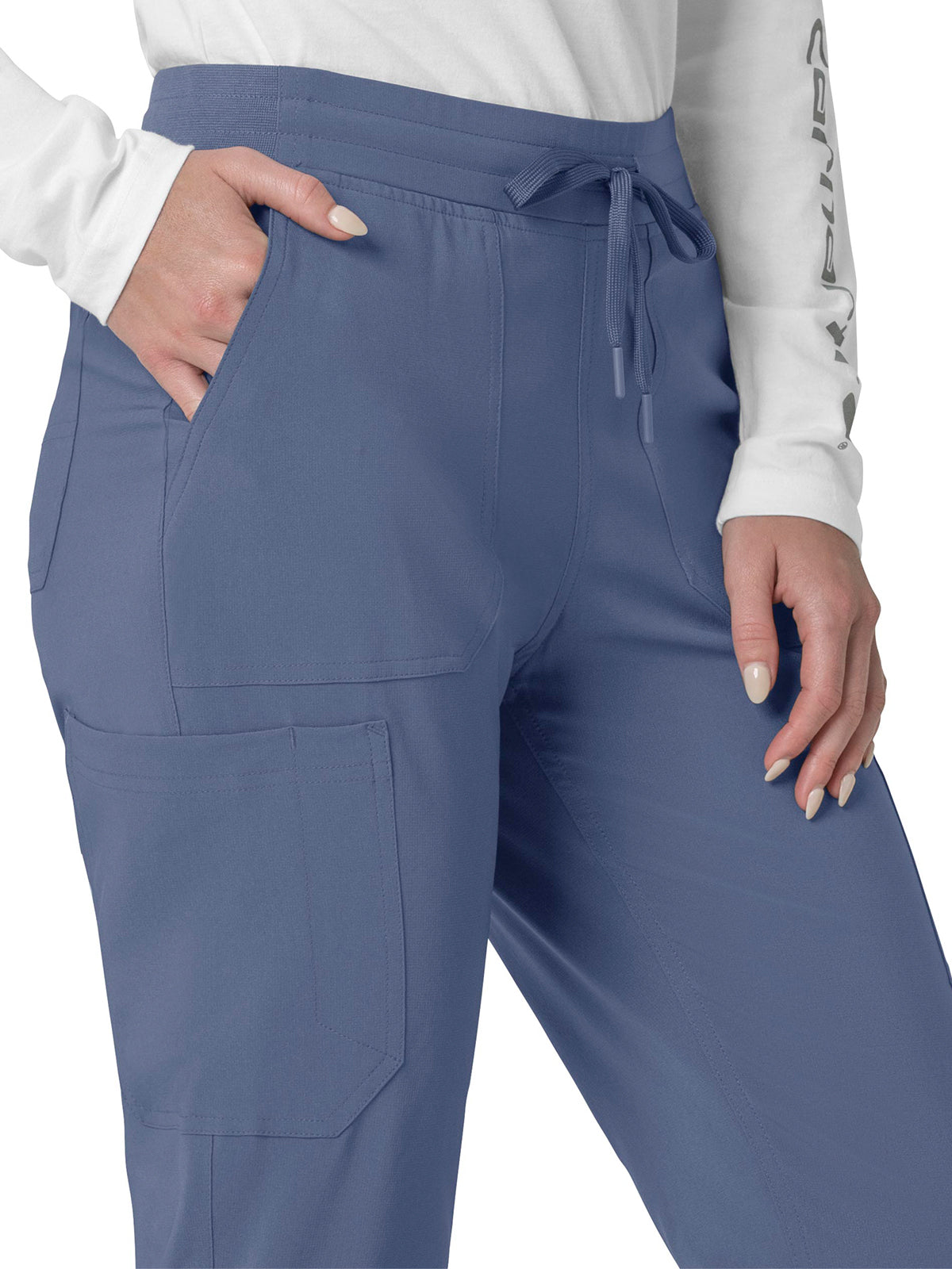 Women's Eight-Pocket Cargo Scrub Pant